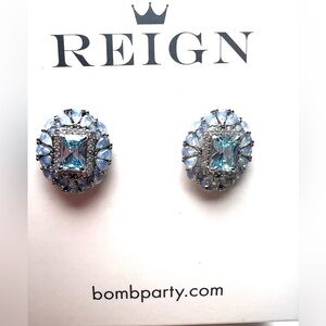 Bomb Party RBP7675 Earrings- A Majestic Statement (Reign PRINCESS)
